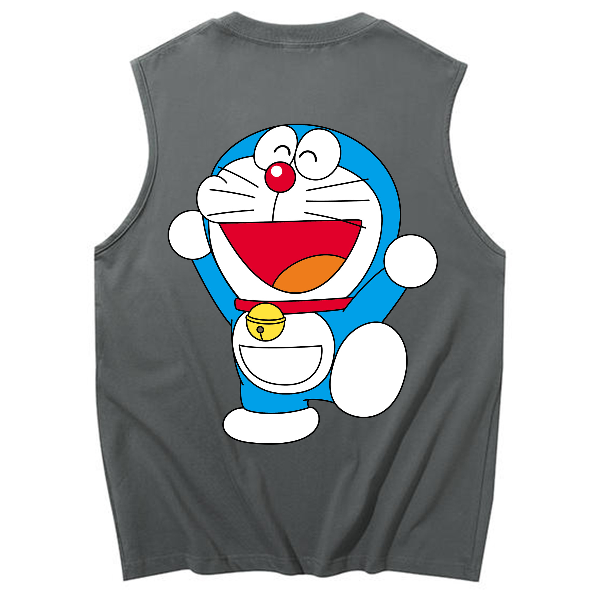 （画像用） ドラえもん Doraemon コットン100％タンクトップ（背面プリント）